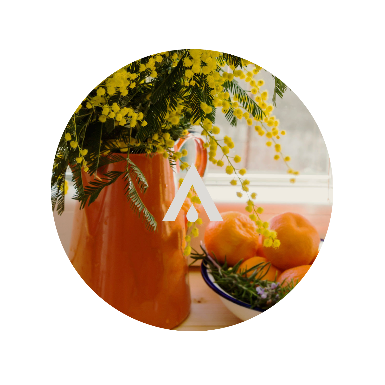 Mandarine and Mimosa Aroma Oil for Diffusers