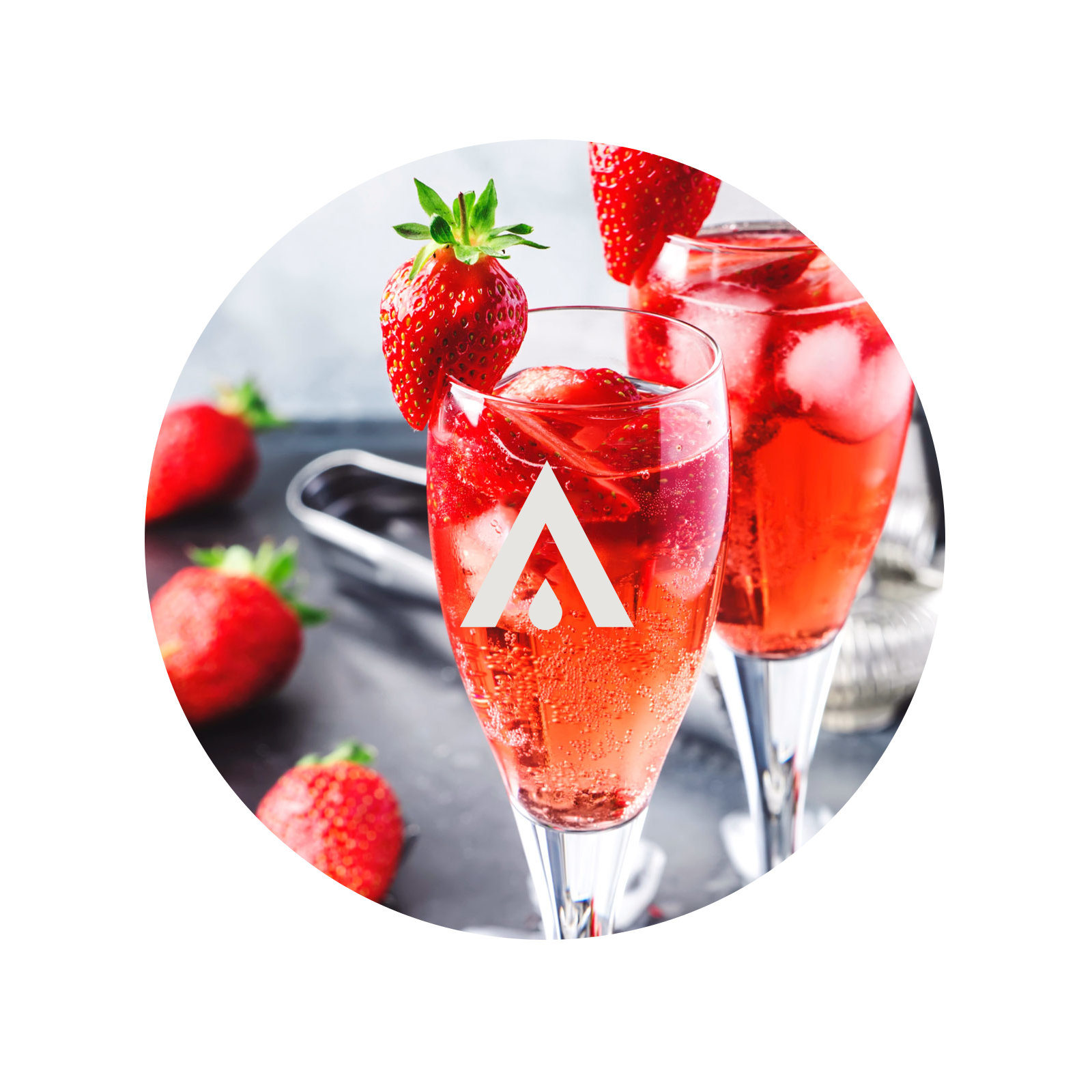 Champagne and Strawberries Aroma Oil for Diffusers