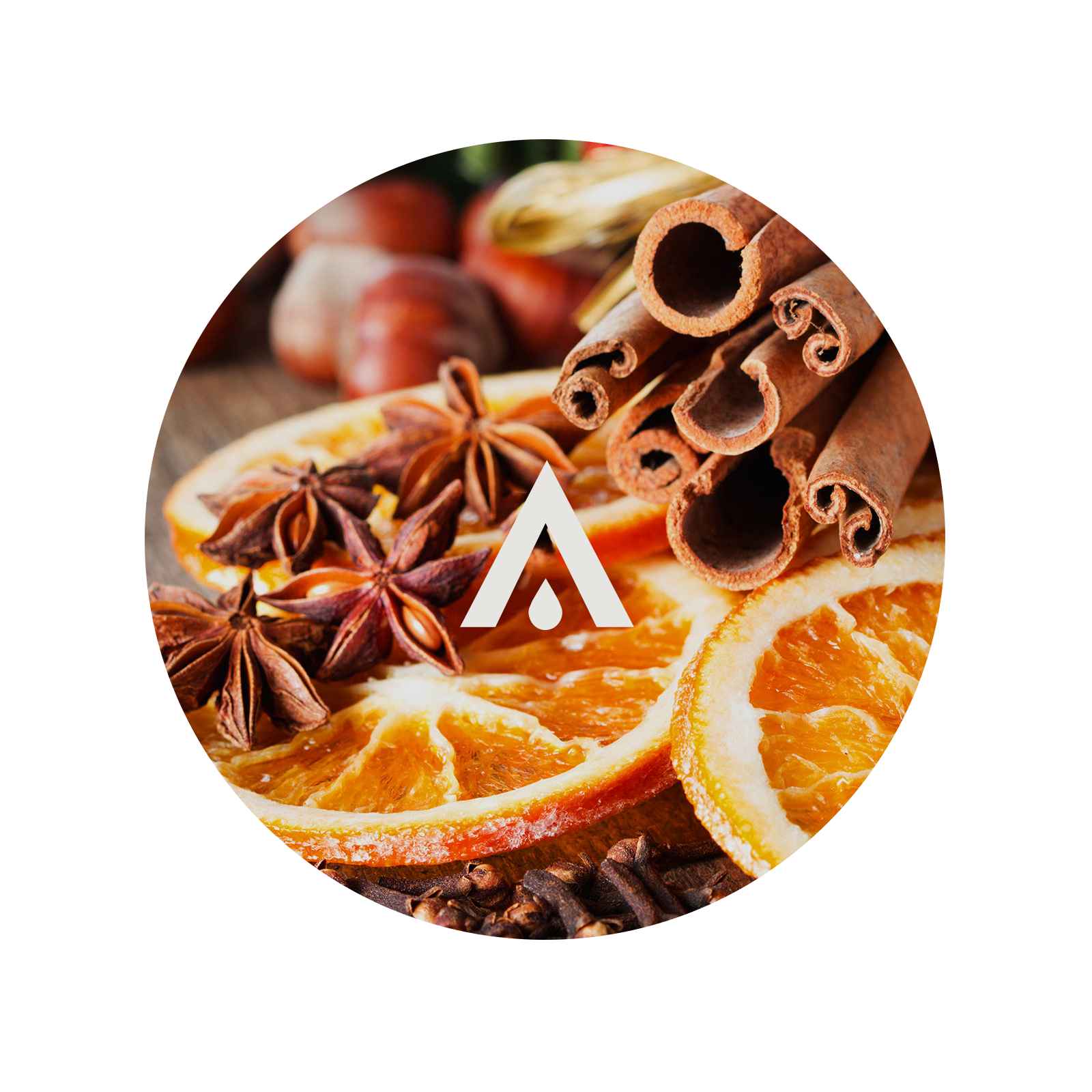 Orange Clove and Cinnamon Aroma Oil for diffusers