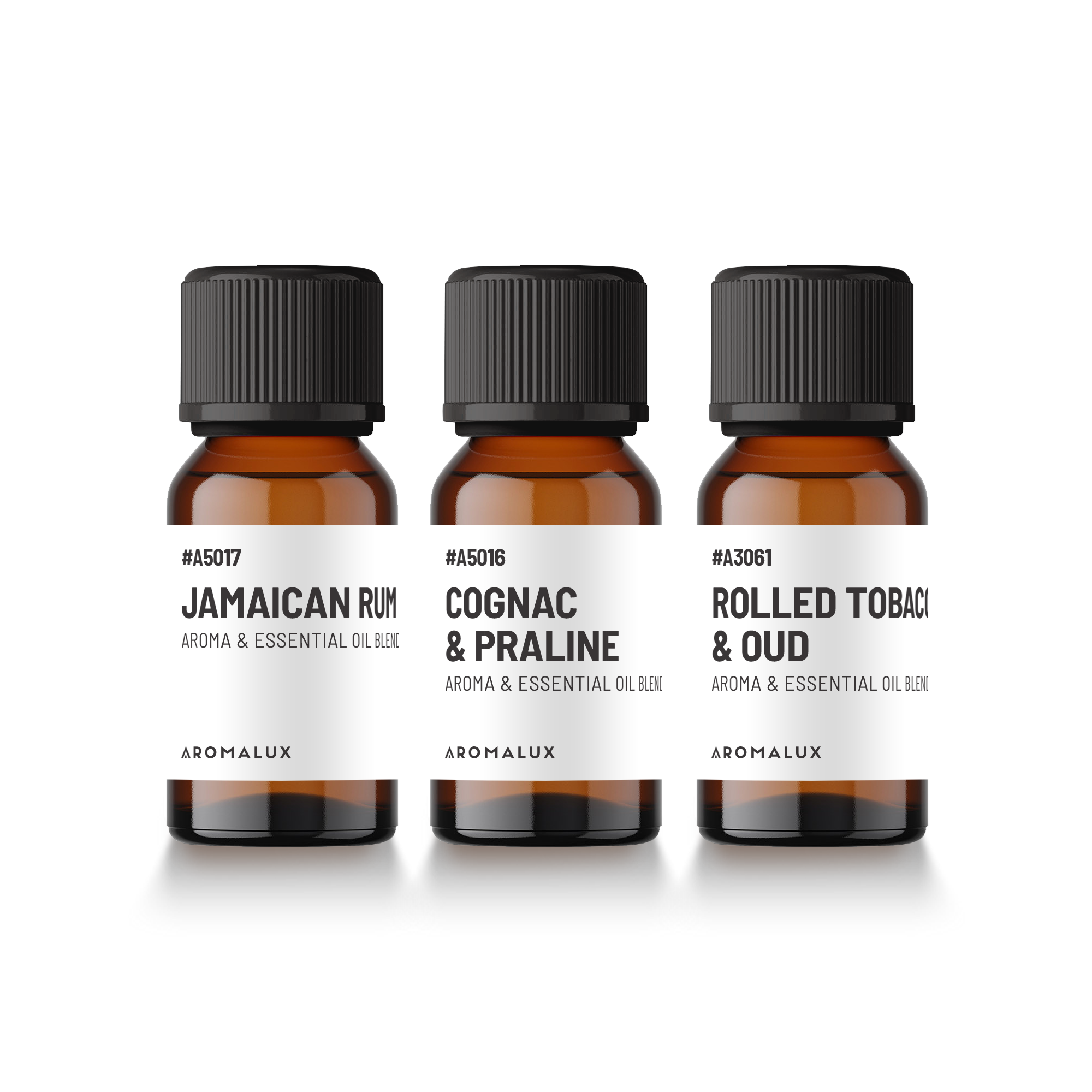 The Cigar Lounge Diffuser Oil set of 3 smoky and sophisticated fragrance oils