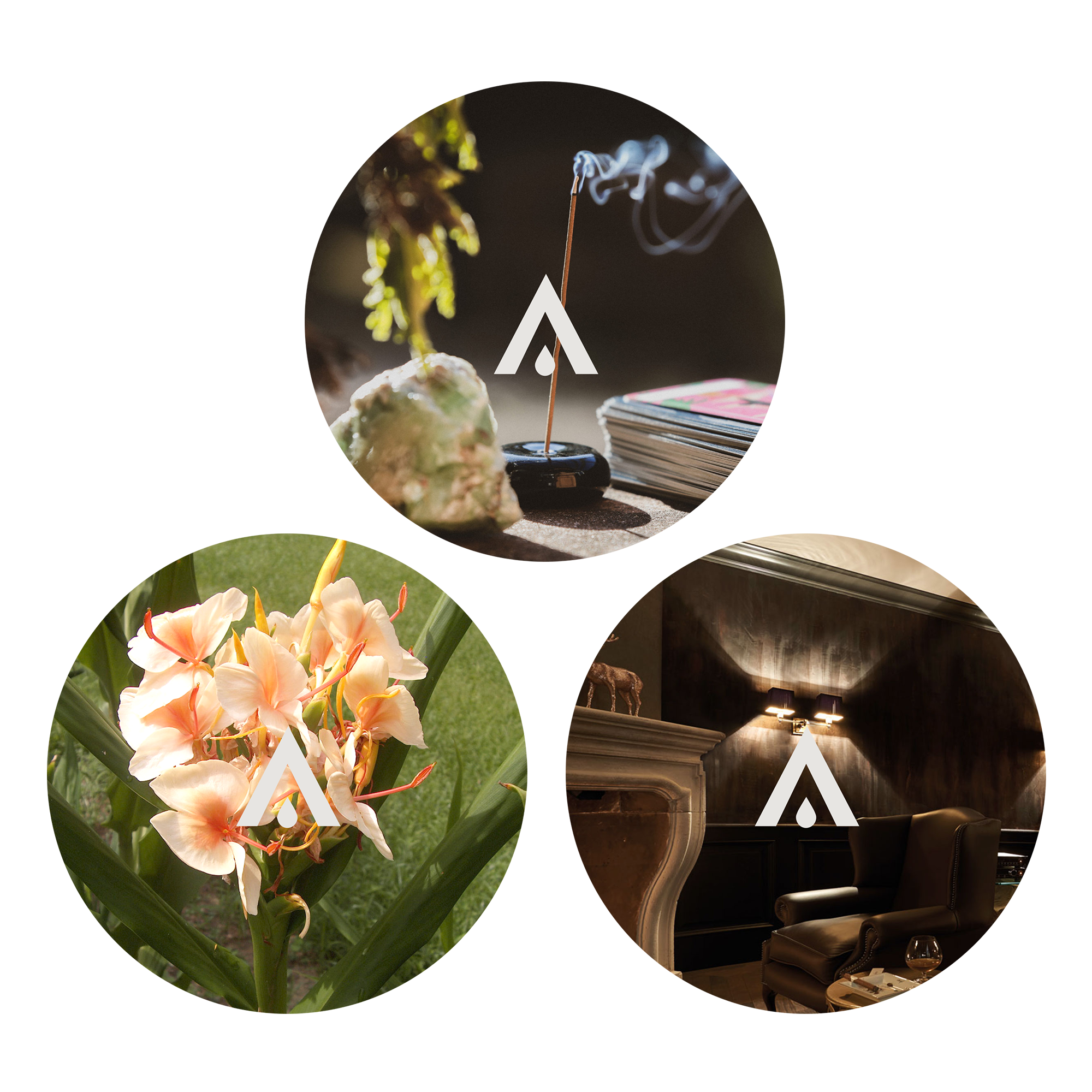 The Grand Foyer Diffuser Oil Set of 3 fragrance oils