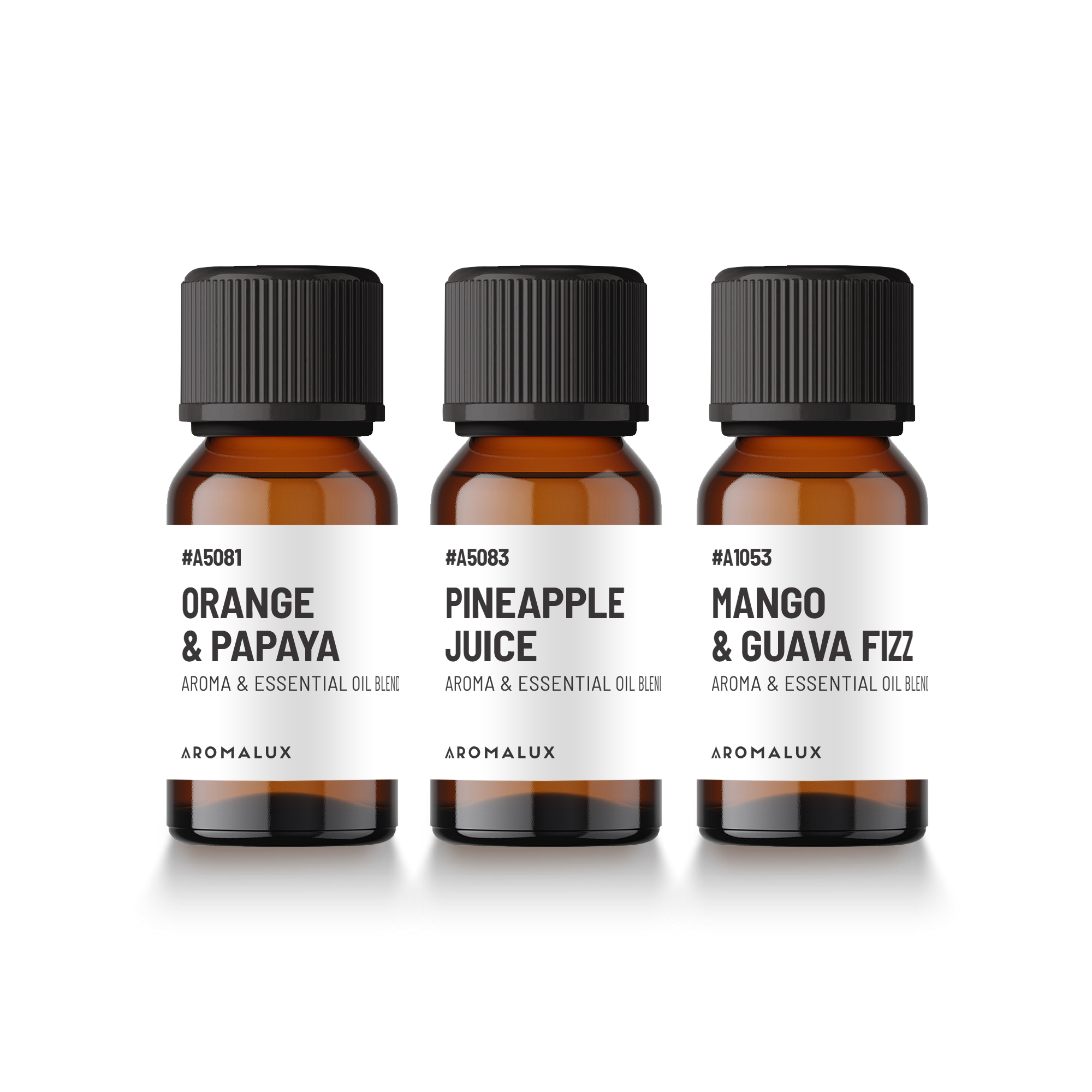 The Juicy Tropics set of 3 fragrance oils for diffusers