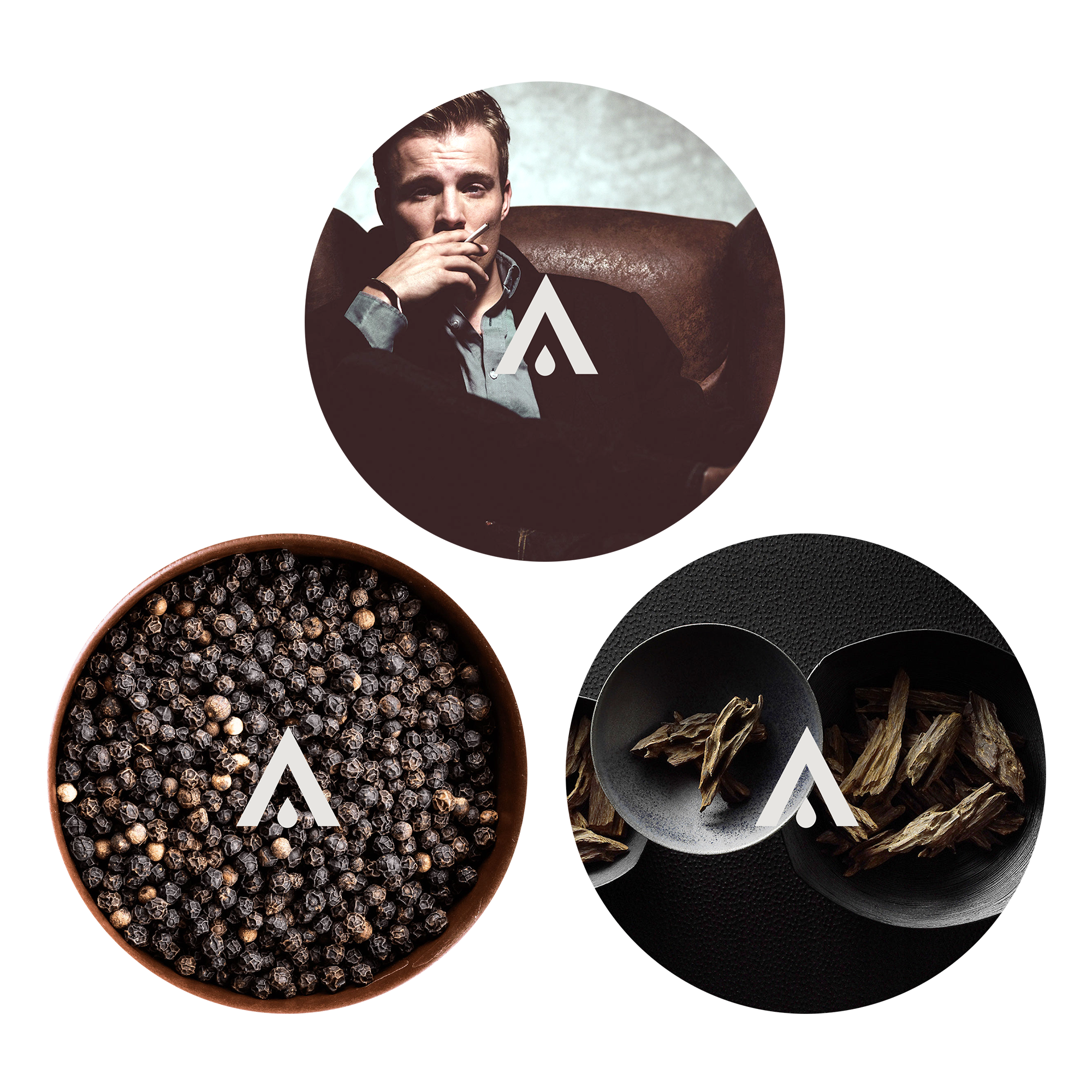 The Bahar Alchemy Diffuser Oil Set of 3 dark spicy fragrances