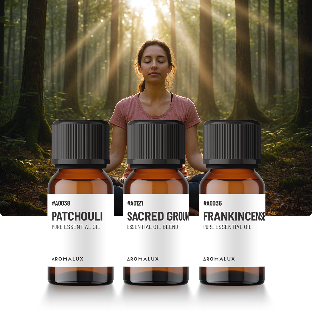 The Eternal Roots Essential Oil set