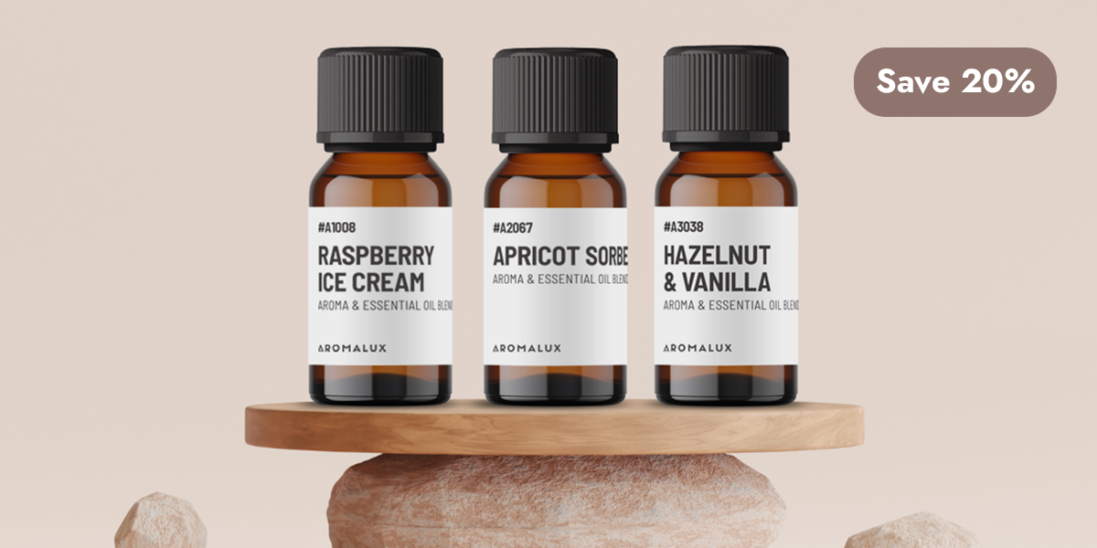 3x curated fragrance oil bundles 20% off