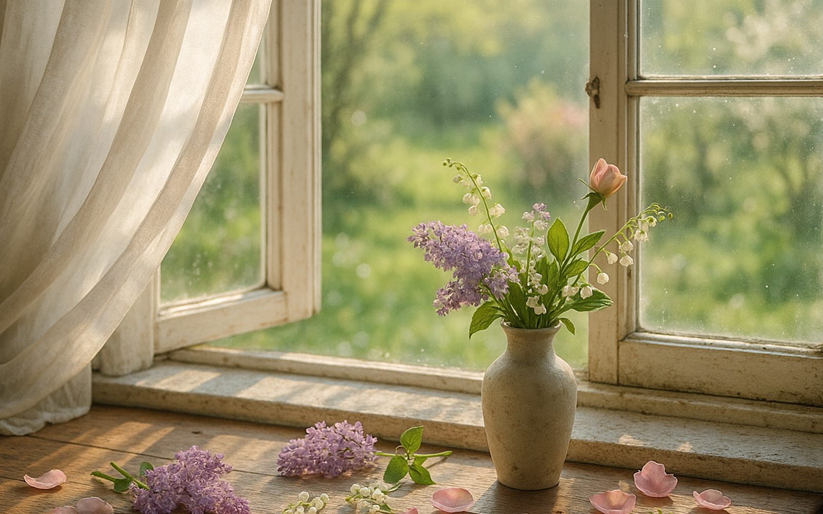The spring blooms diffuser oil collection