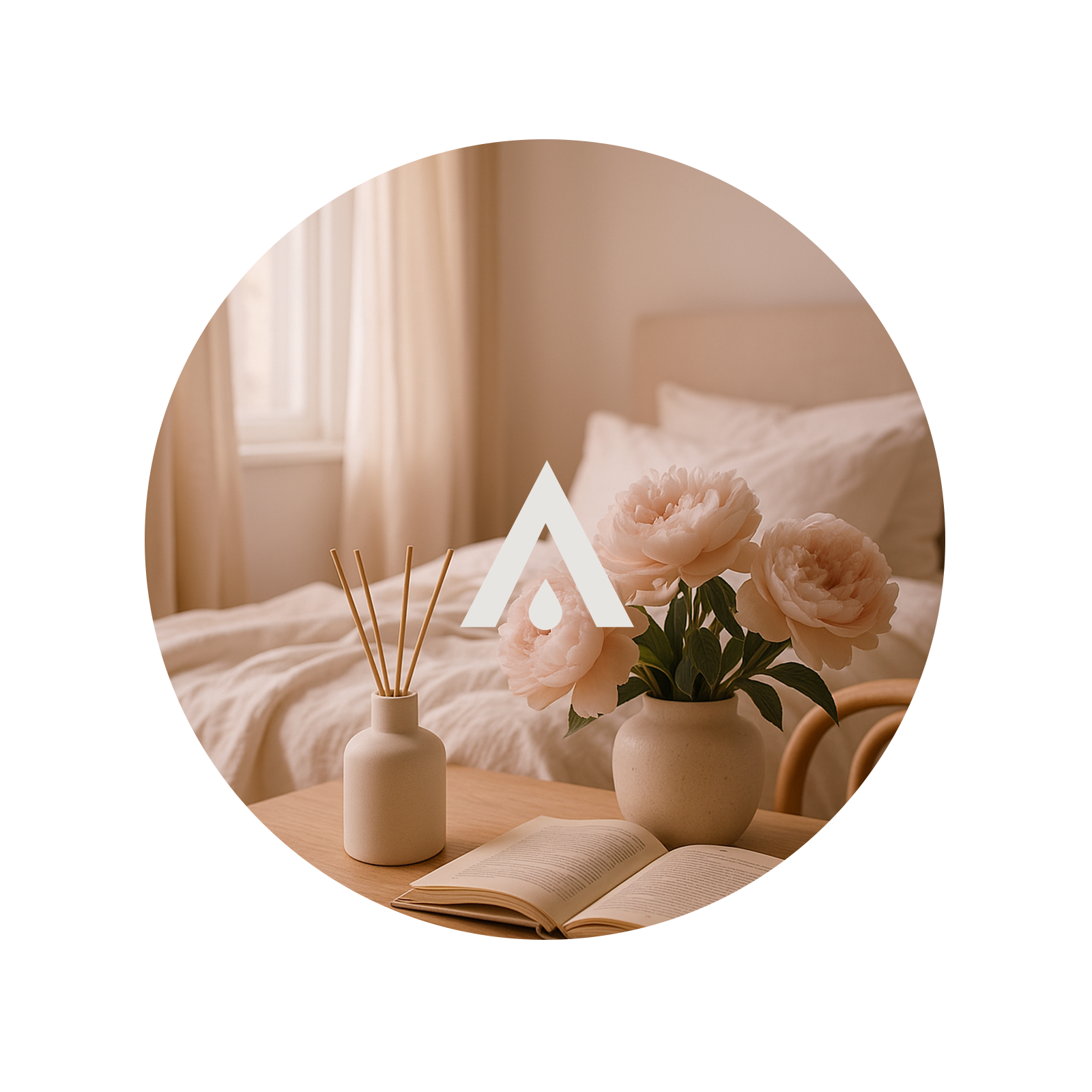 Velvet Cream Peony Aroma Oil for diffusers