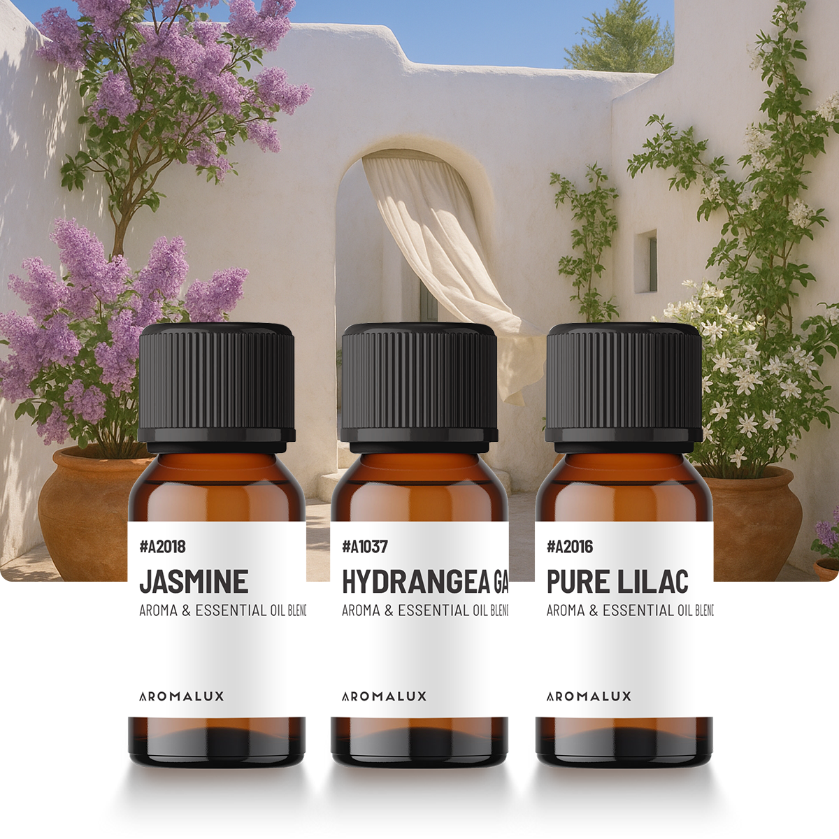 The Aegean Garden Diffuser Oil Set