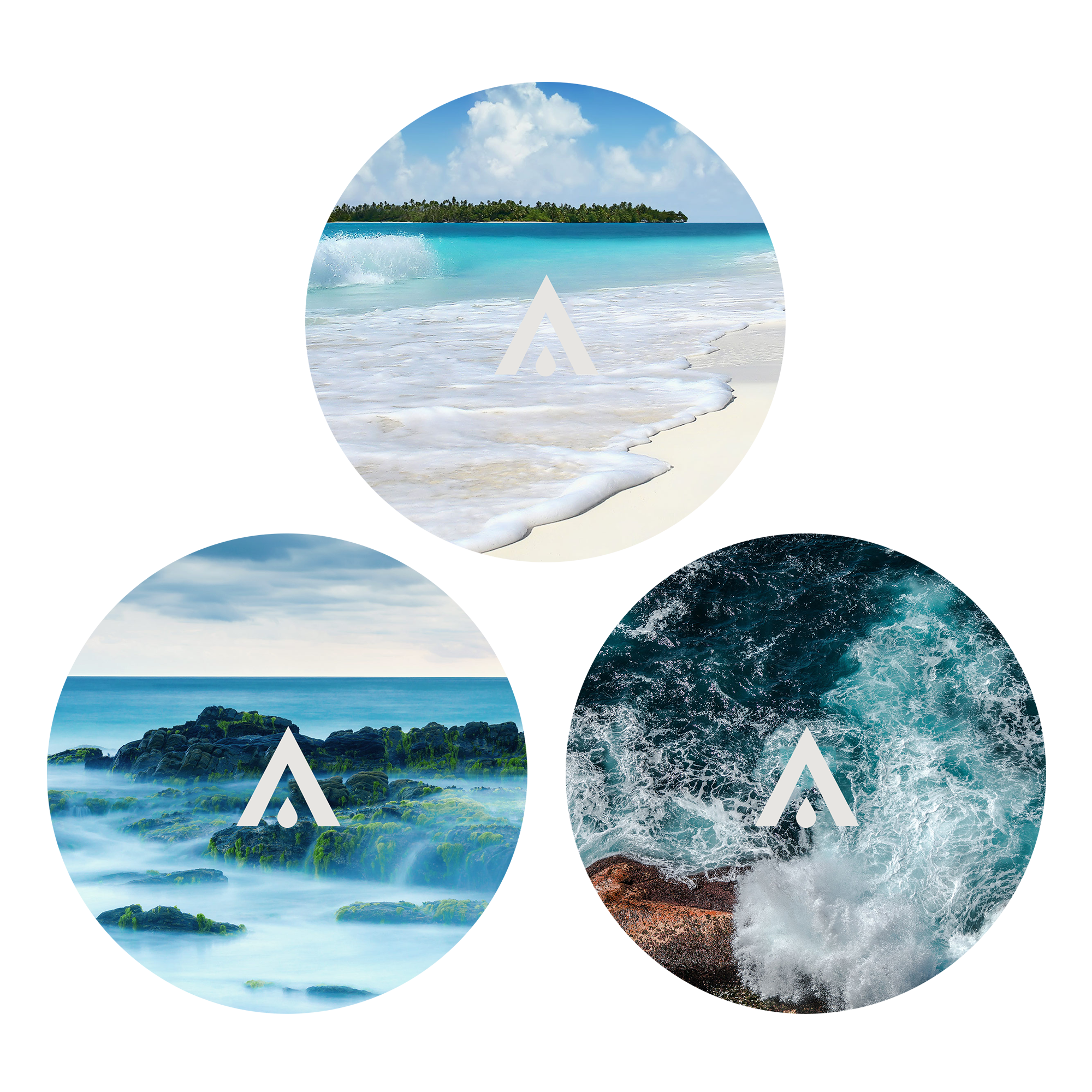 The Oceans Blue Aroma Oil Bundle for diffusers