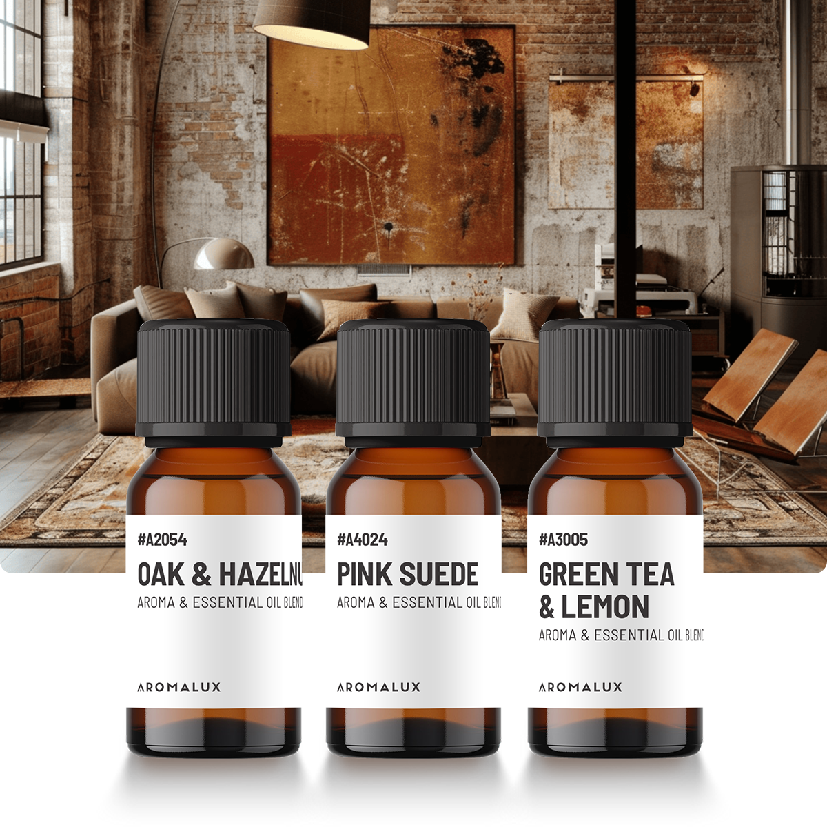 The Downtown NY Aroma Oil Bundle for diffusers