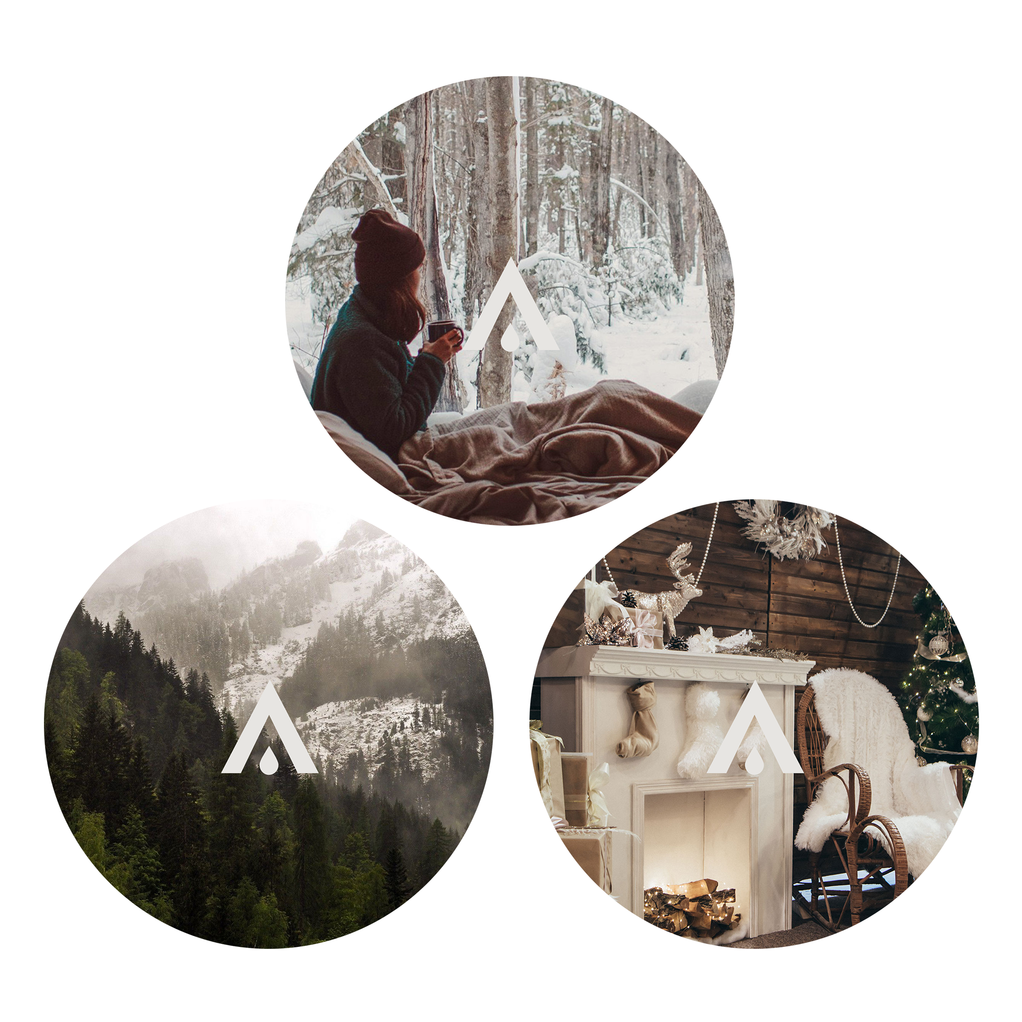 The Nordic Retreat Diffuser Oil Bundle scents included