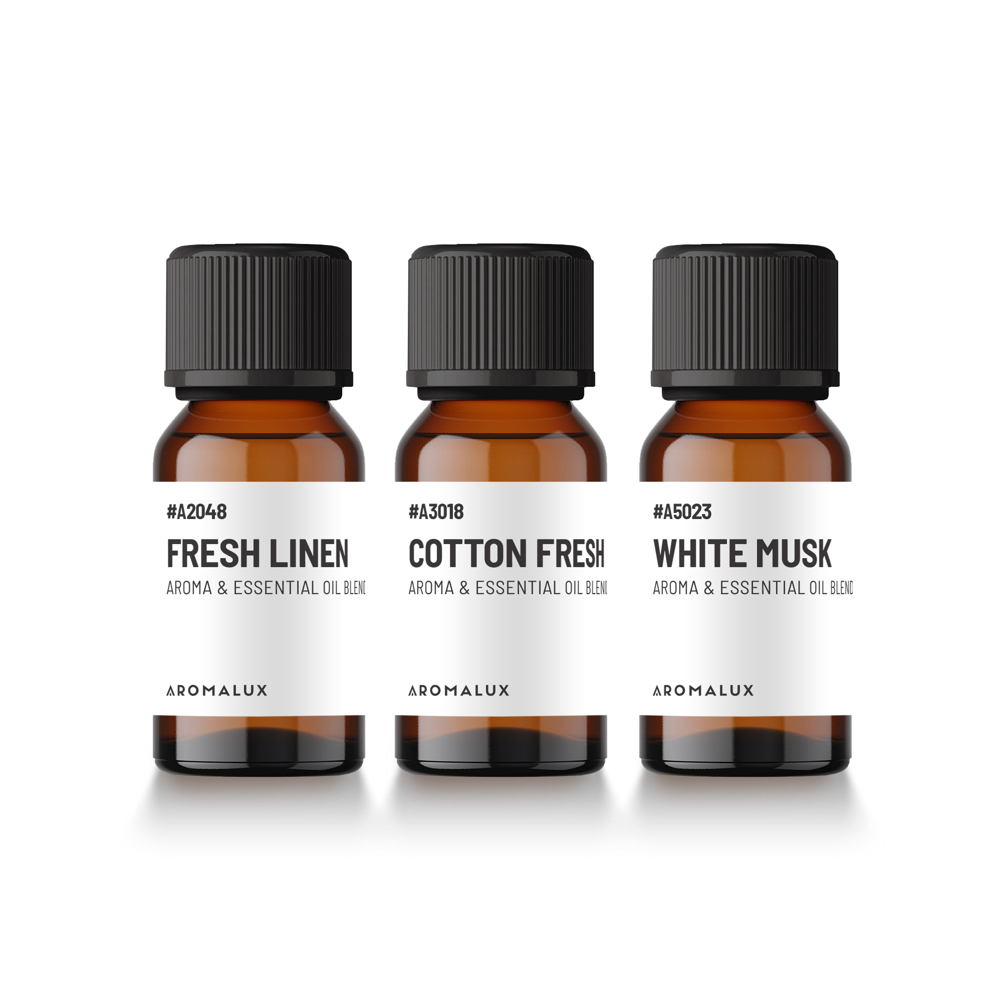 The Soft Whites Diffuser Oil Bundle of 3 fragrance oils for diffusers