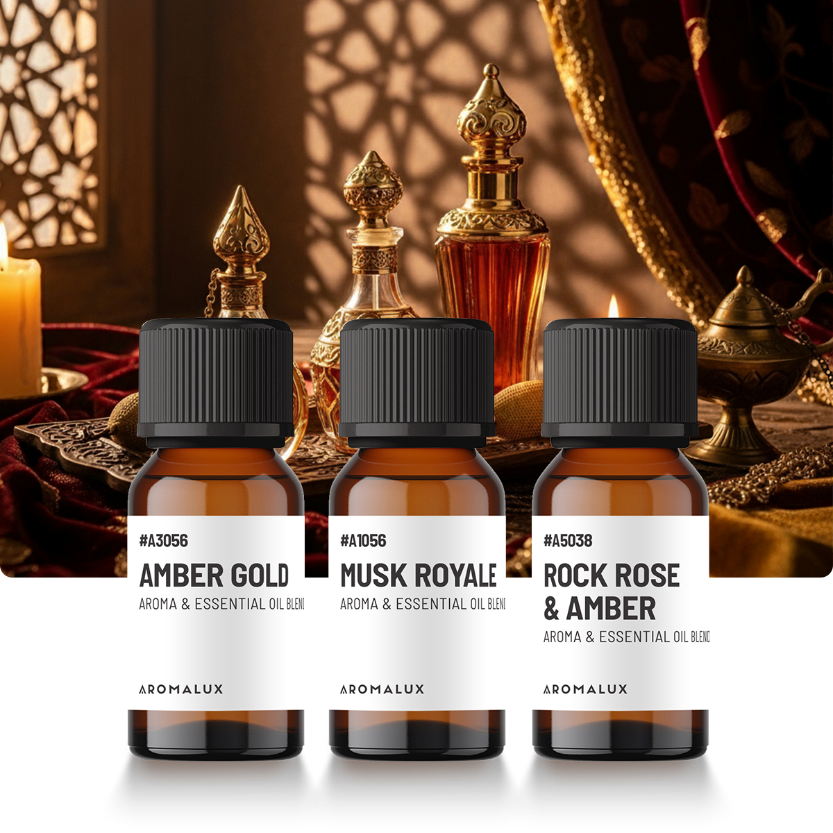 The Maharani Attars Diffuser Oil Bundle