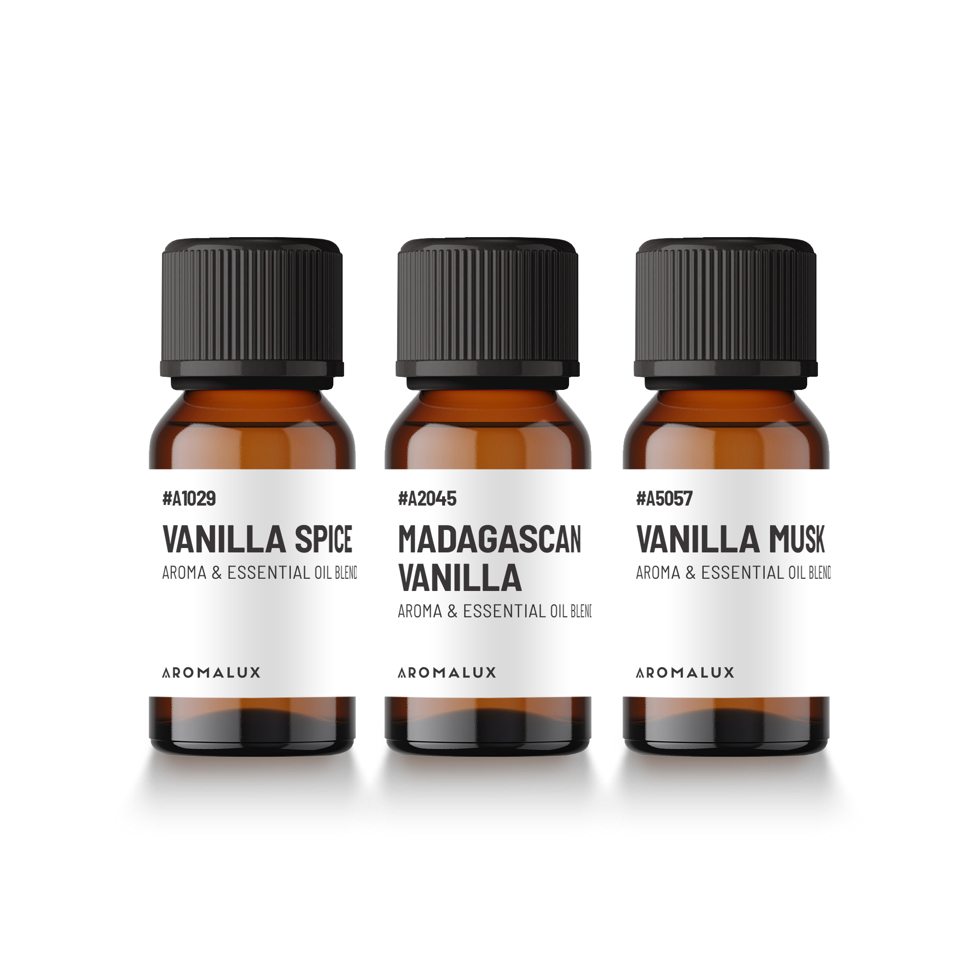 The Vanilla Supreme Bundle of 3 fragrance oils for diffusers