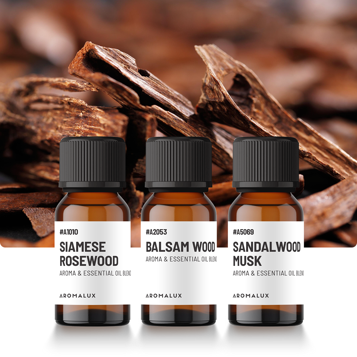 The Creamy Woods Diffuser Oil Bundle