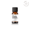 Aroma and essential oil bottle labeled 'Espresso Americano' by Aromalux on a white background