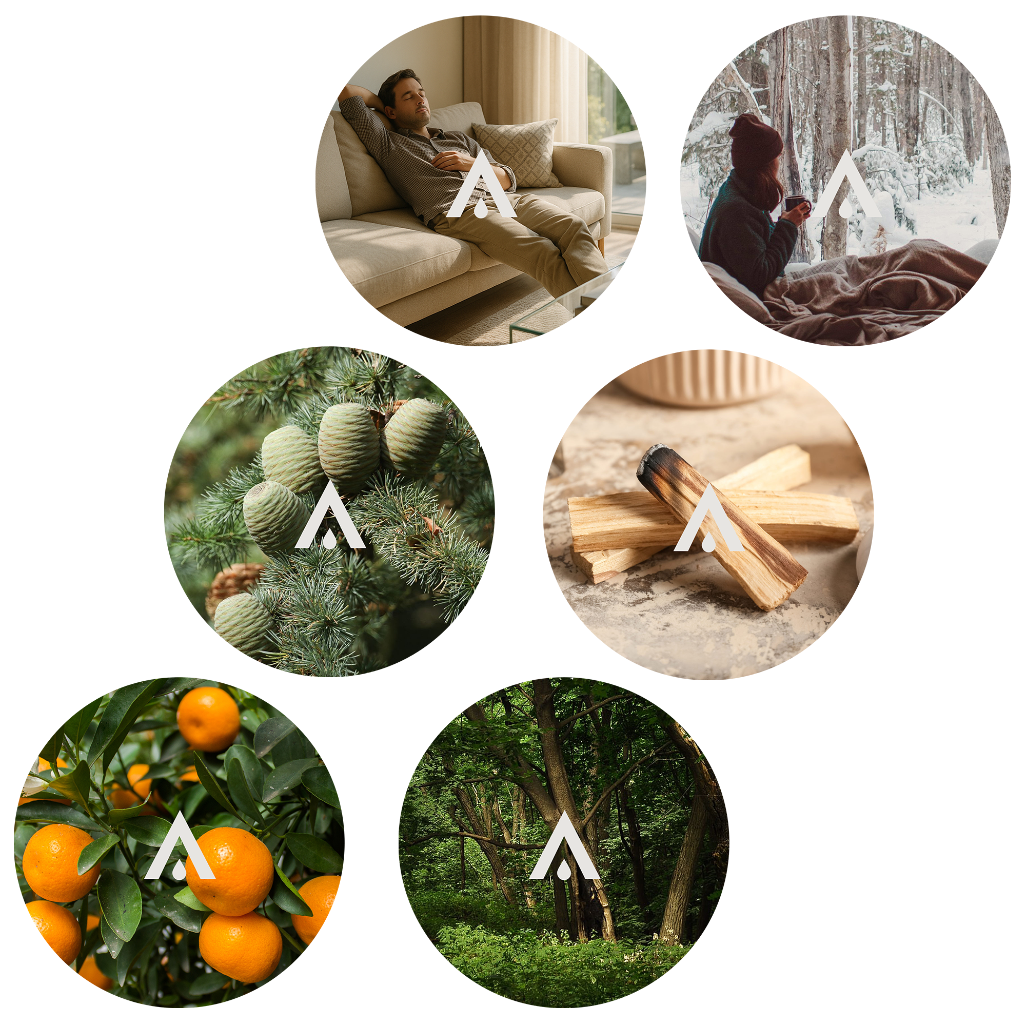 The Silent Retreat Harmony bundle scents included