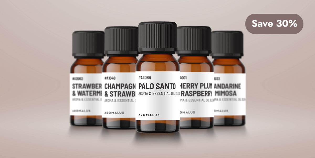 6x fragrance oils for diffusers in our Signature collection